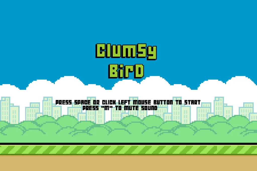 Clumsy Bird gameplay capture 1