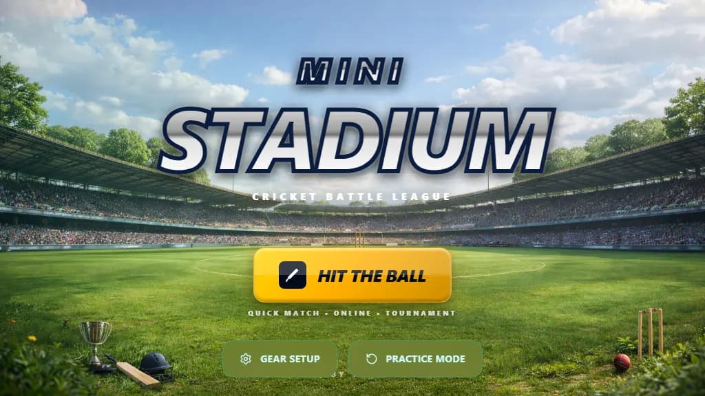 MINI STADIUM gameplay capture 1