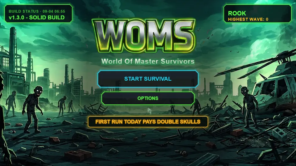 WOMS World of Master Survivors gameplay capture 1