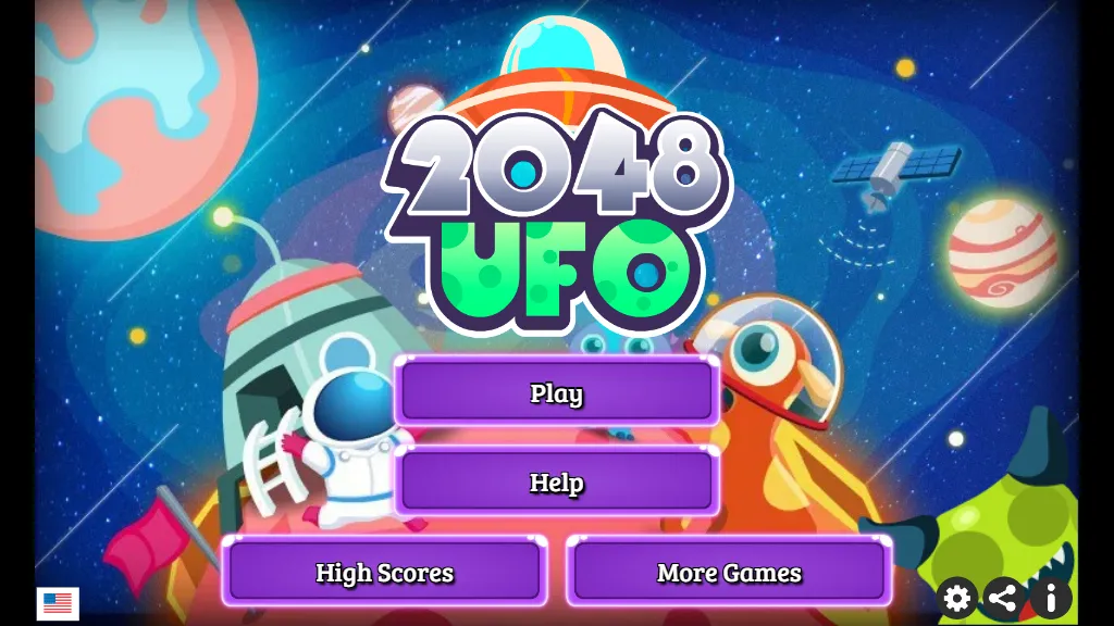 2048 UFO gameplay capture 1