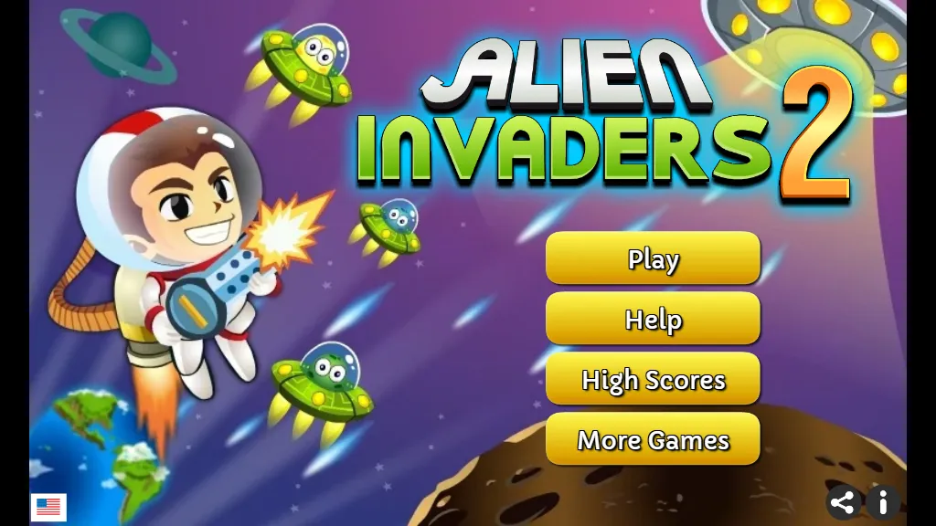 Alien Invaders 2 gameplay capture 1