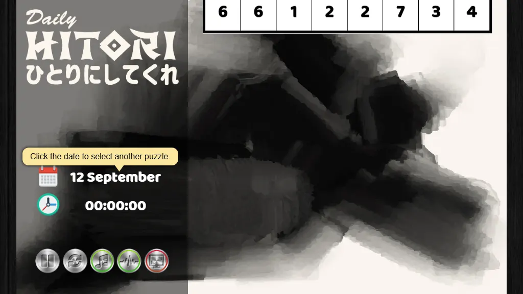 Daily Hitori gameplay capture 1