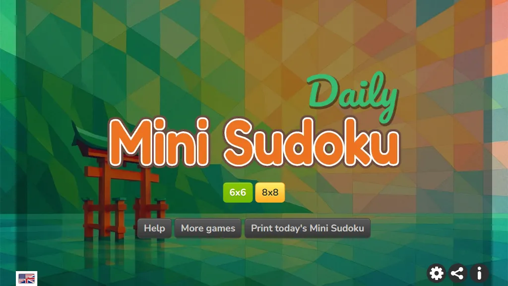 Daily Mini Sudoku gameplay capture 1