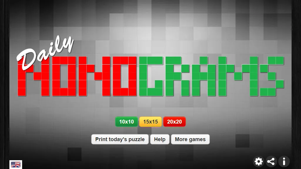 Daily Nonograms gameplay capture 1