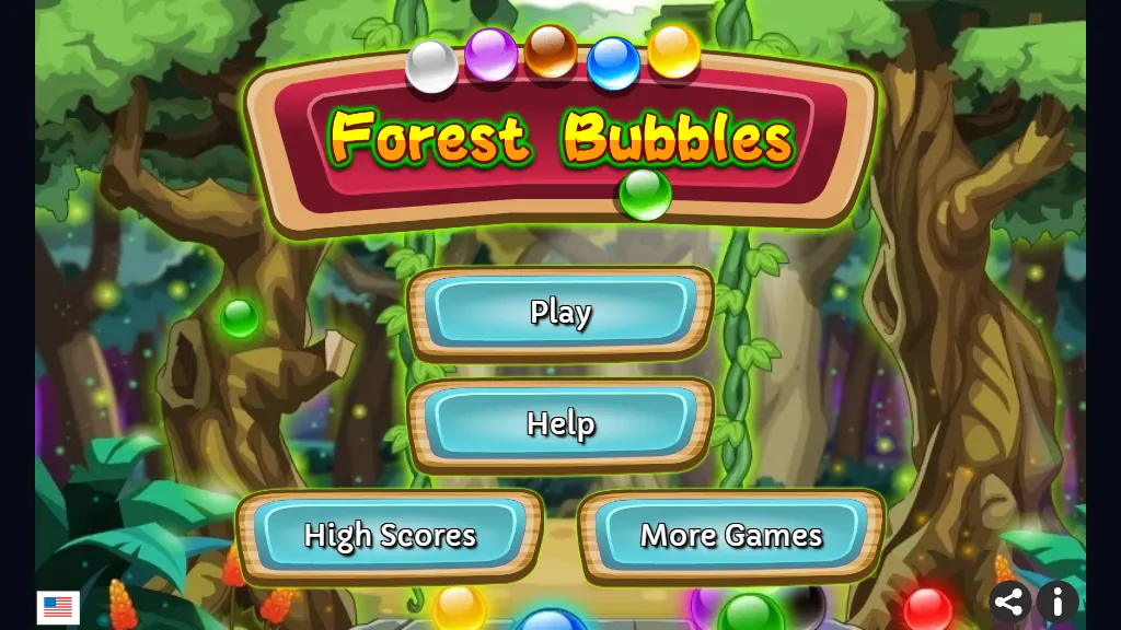 Forest Bubbles gameplay capture 1
