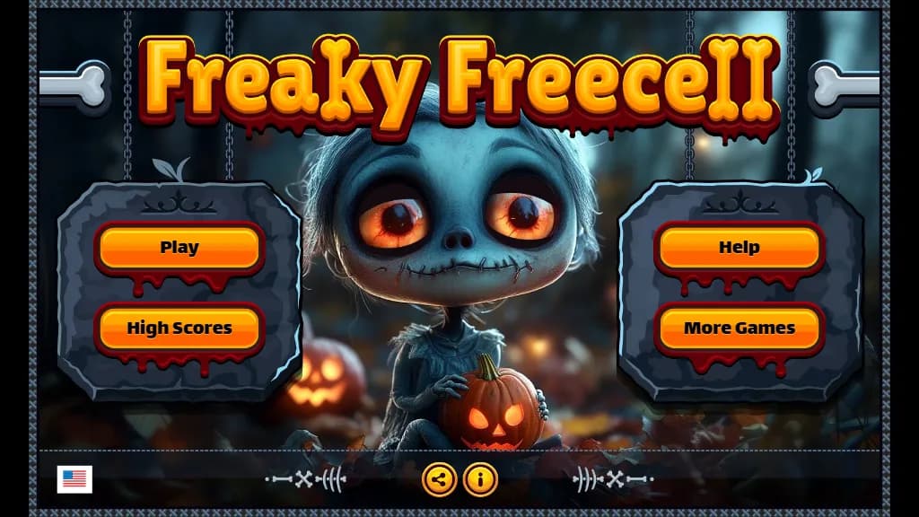 Freaky Freecell gameplay capture 1