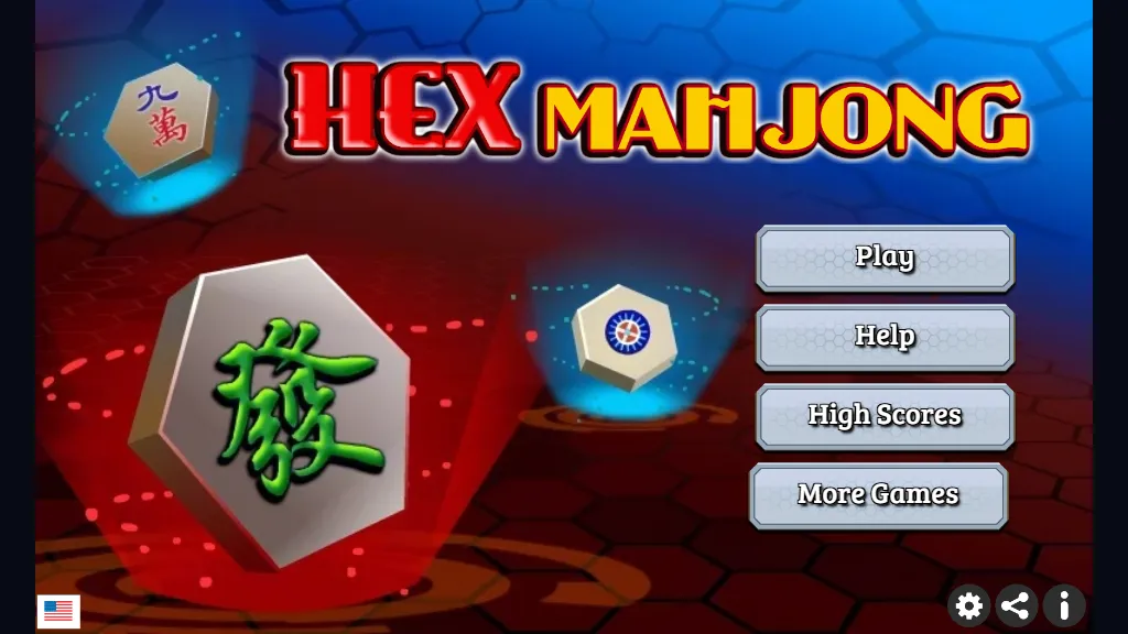 Hex Mahjong gameplay capture 1