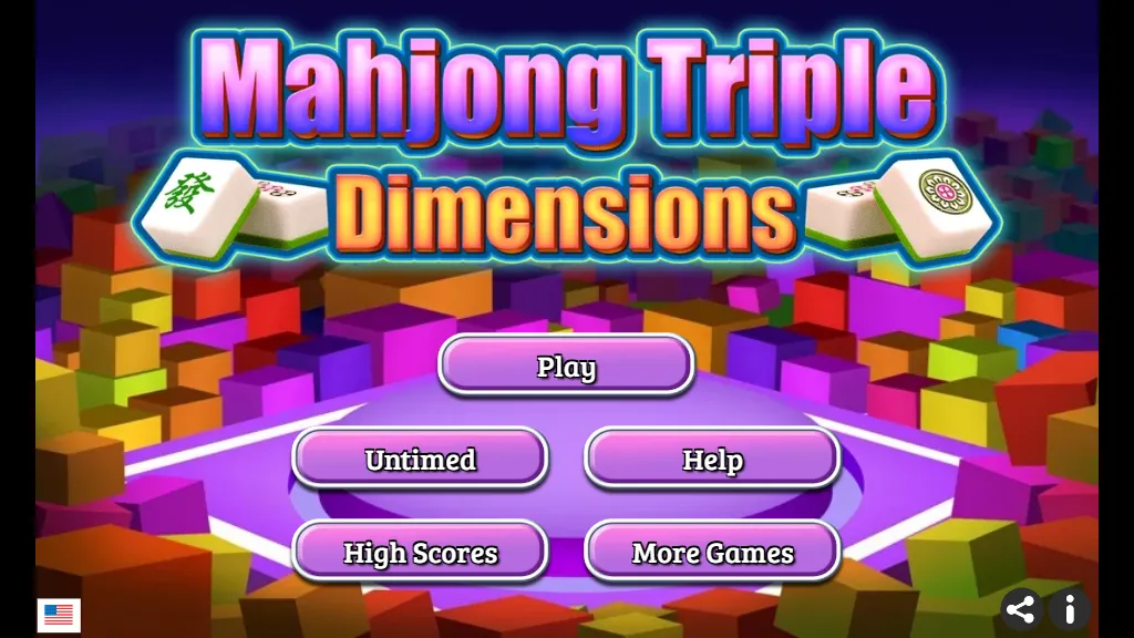Mahjong Triple Dimensions gameplay capture 1