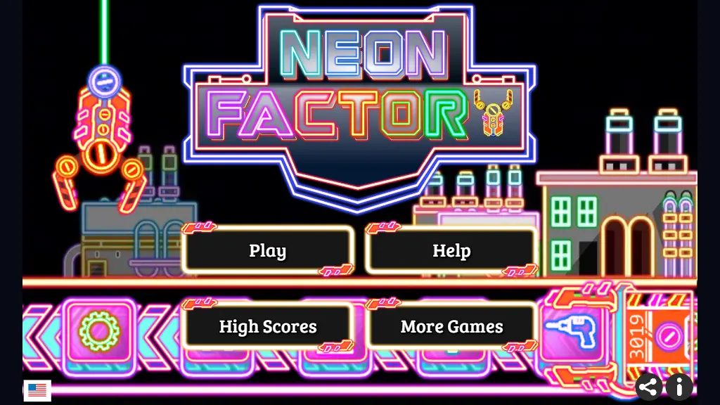 Neon Factory gameplay capture 1