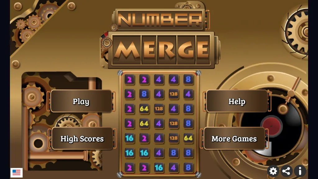Number Merge gameplay capture 1